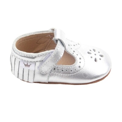 Moccasins T-Bars - Silver