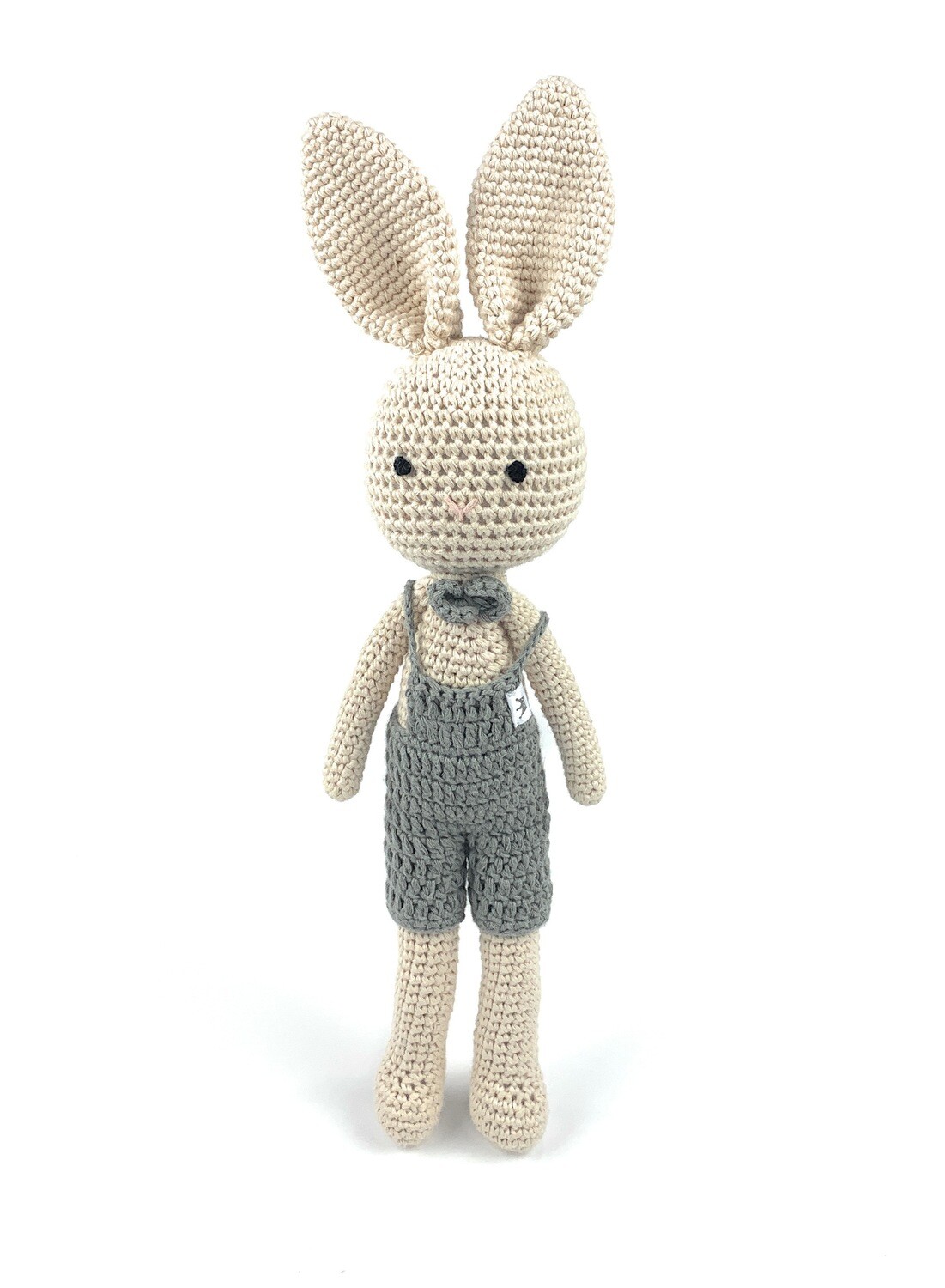 Crochet Bunny - Dad Grey