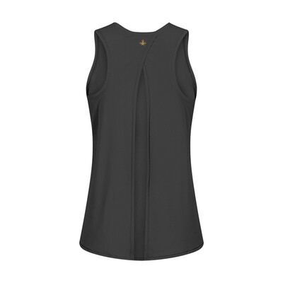 Active Yoga Top knotted in back - black