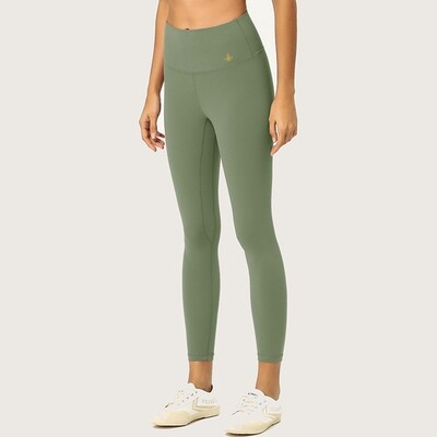 Leggings Yoga Pants seamless - moss green