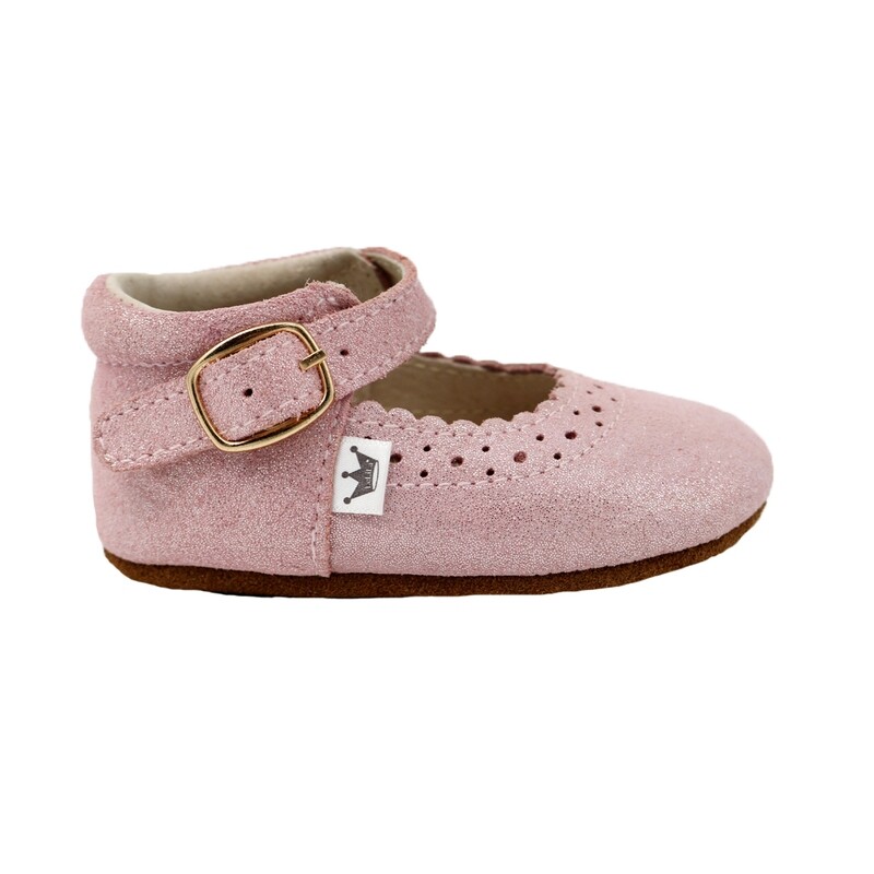 Oxford Mary Jane&#39;s - Pink Sparkle