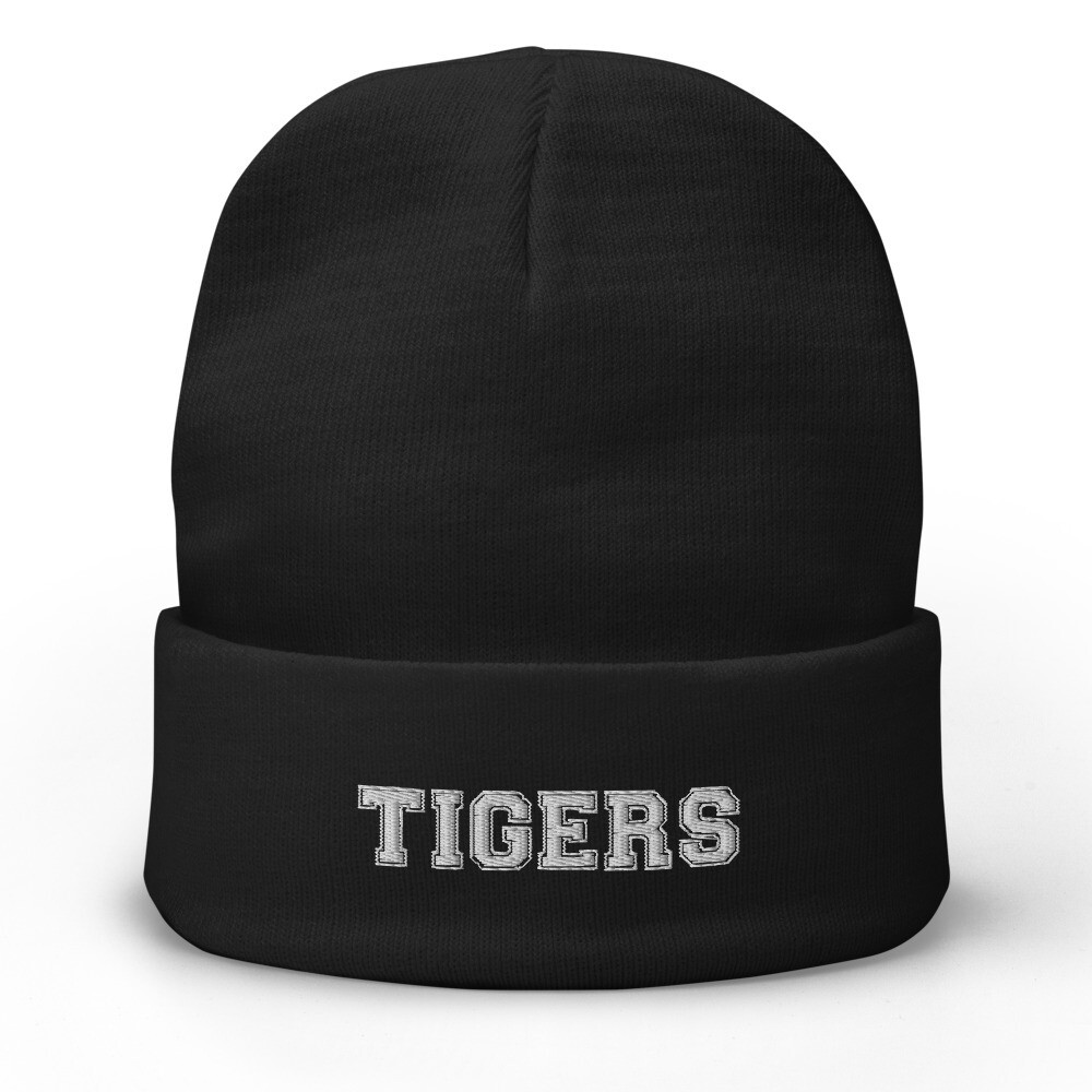 TIGER Beanie (multiple colors available), Color: Black