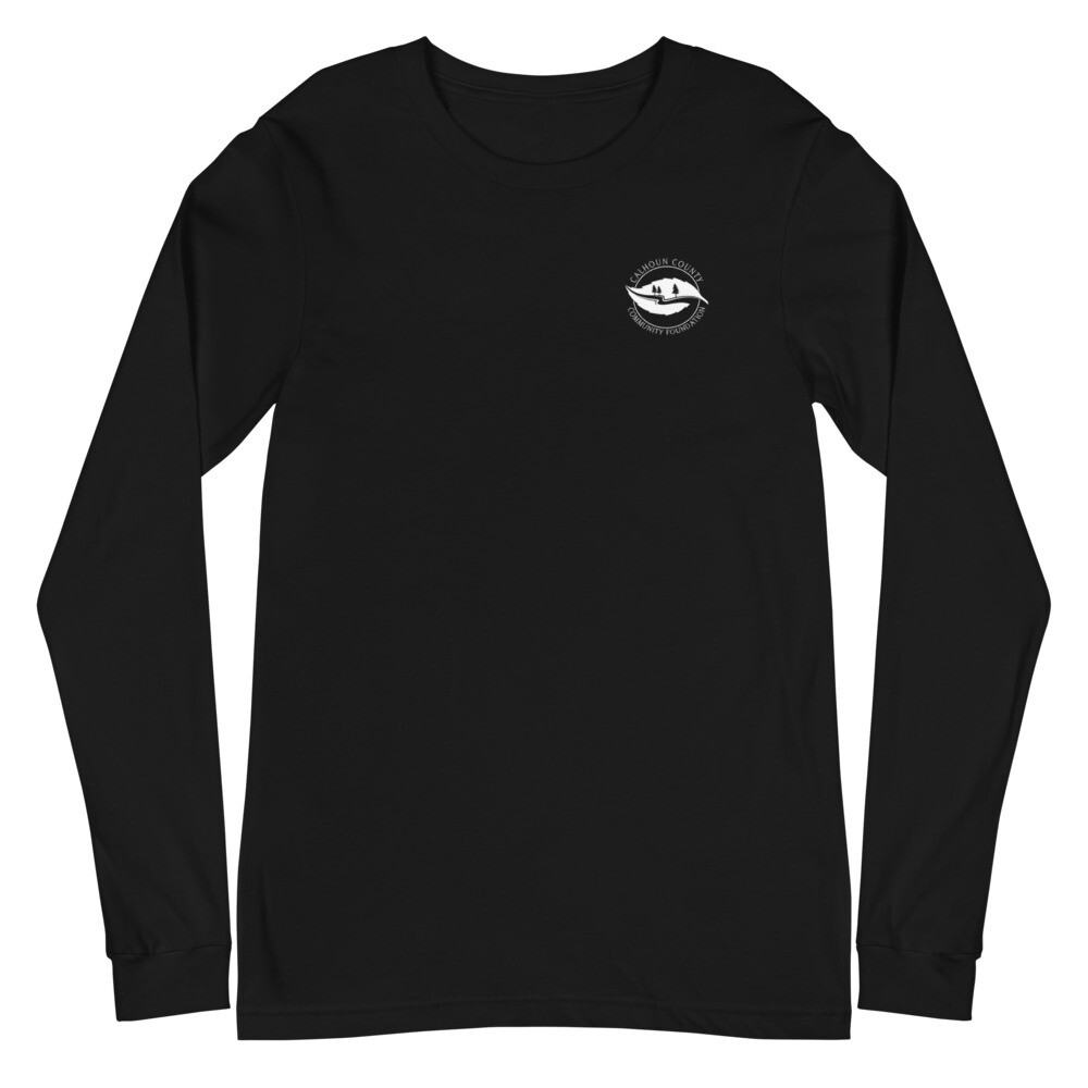 Community Long Sleeve Tee (multiple colors available), Color: Black, Size: XS