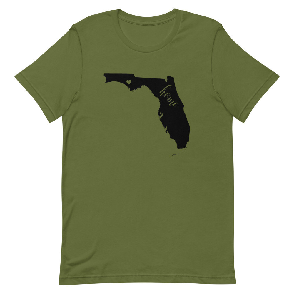 Home Women's Tee (multiple colors available), Color: Olive, Size: S