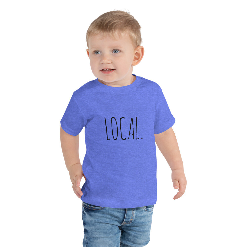 Local Toddler Tee (multiple colors available), Color: Heather Columbia Blue, Size: 2T