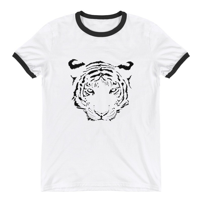 Tiger Men&#39;s Ringer T-Shirt