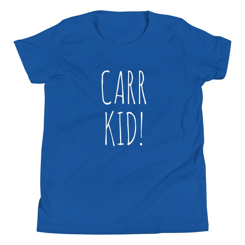 Carr Kid Youth Tee (multiple colors available)