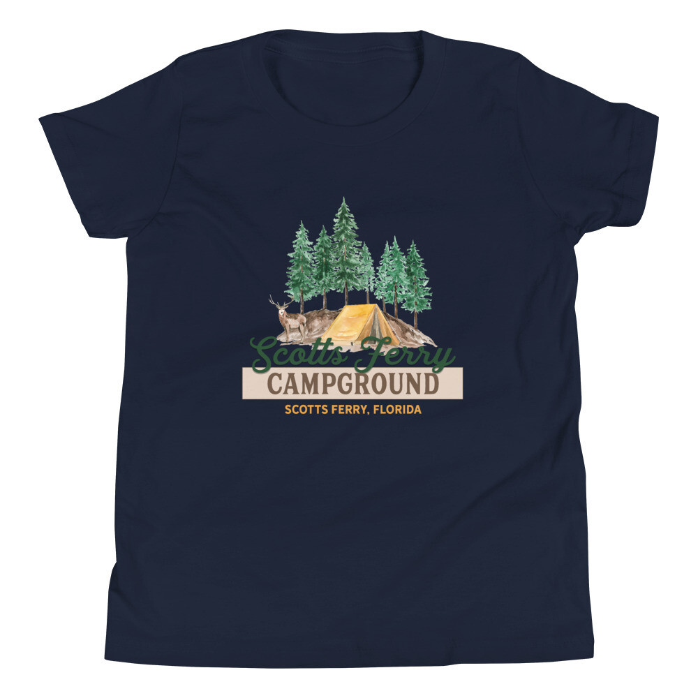 Scotts Ferry Campground Youth Tee (multiple colors available)