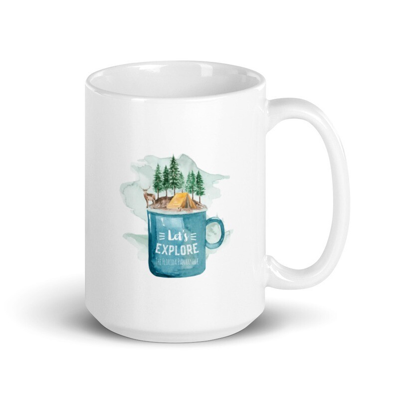 Let&#39;s Explore the FL Panhandle Coffee Mug (various size options)