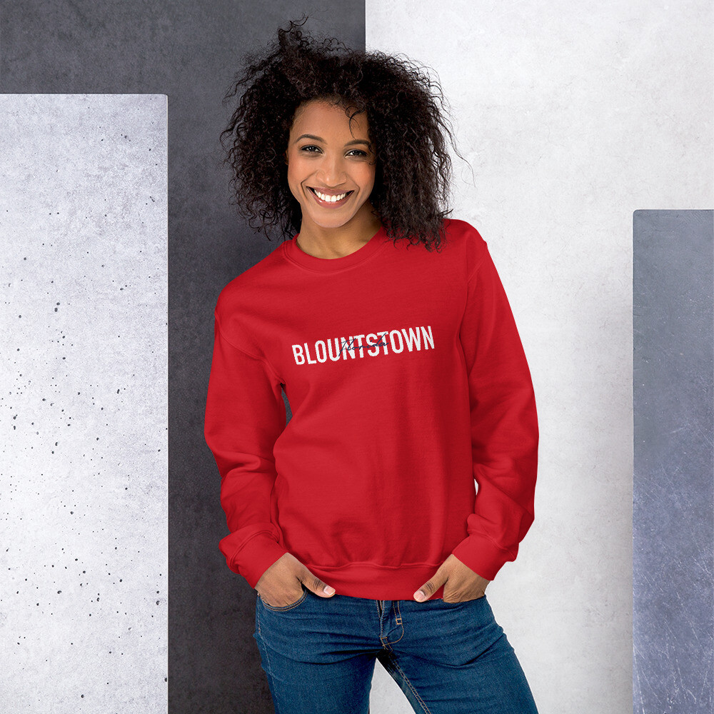 Blountstown FL Sweatshirt (multiple colors available), Color: Red, Size: S