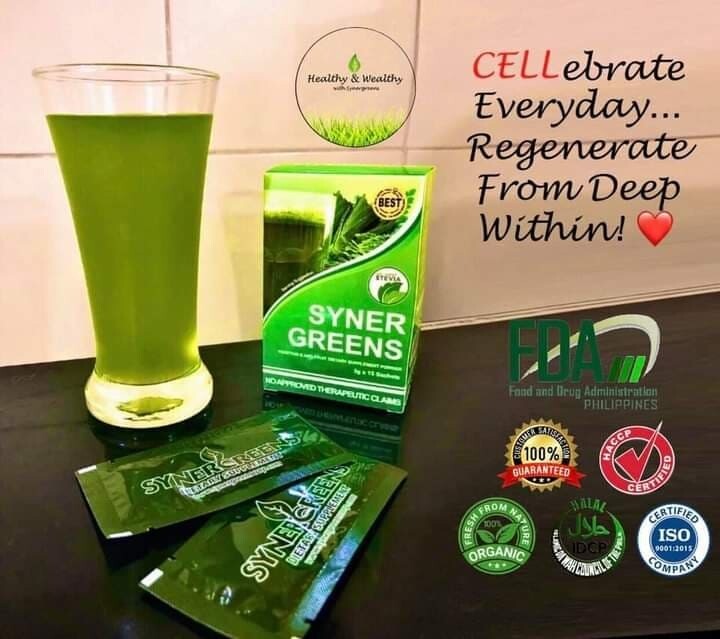 1BOX 30sachets SynerGreens (Discounted)