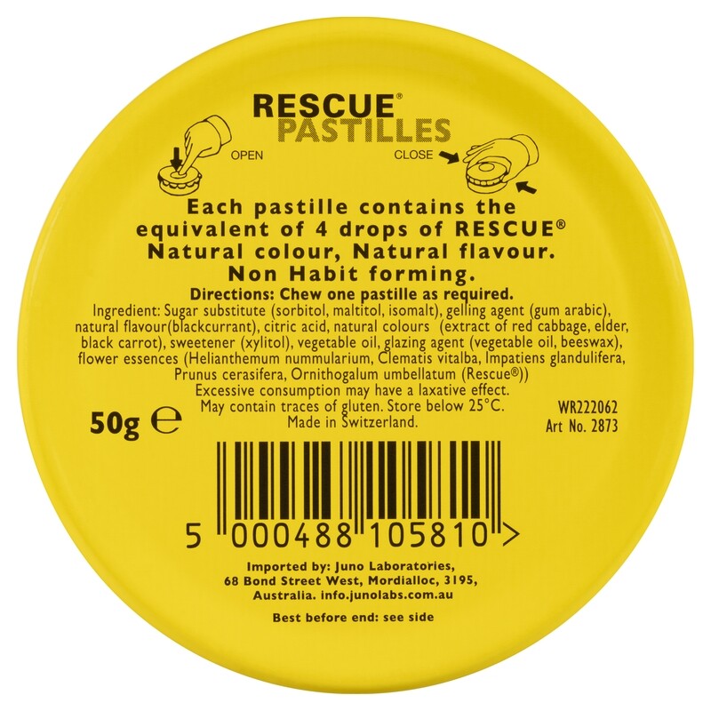 Rescue Remedy Blackcurrant Pastilles