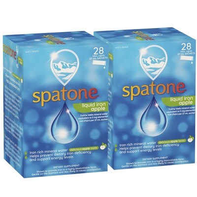 Spatone - 28 day Apple - TWO pack