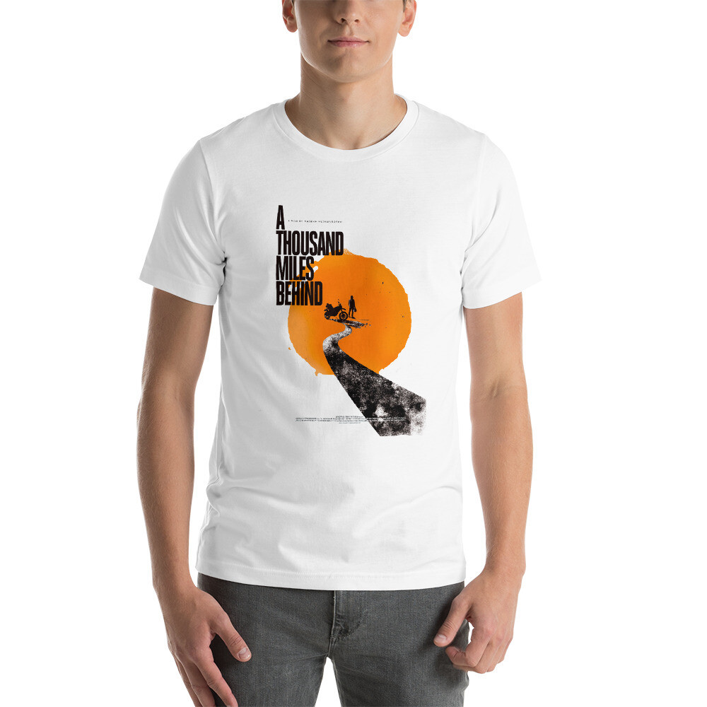 ATMB Retro Graphic Sun (Orange) Short-Sleeve Unisex T-Shirt