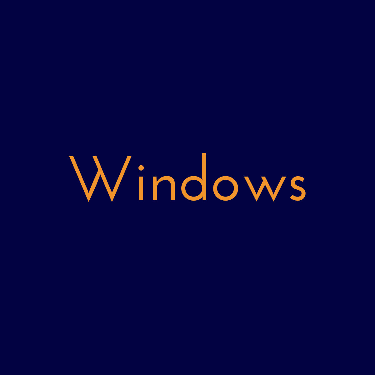 Windows