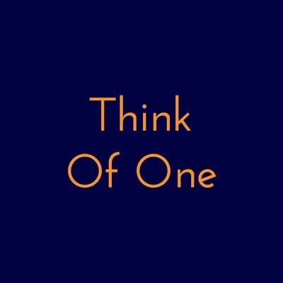 Think of One