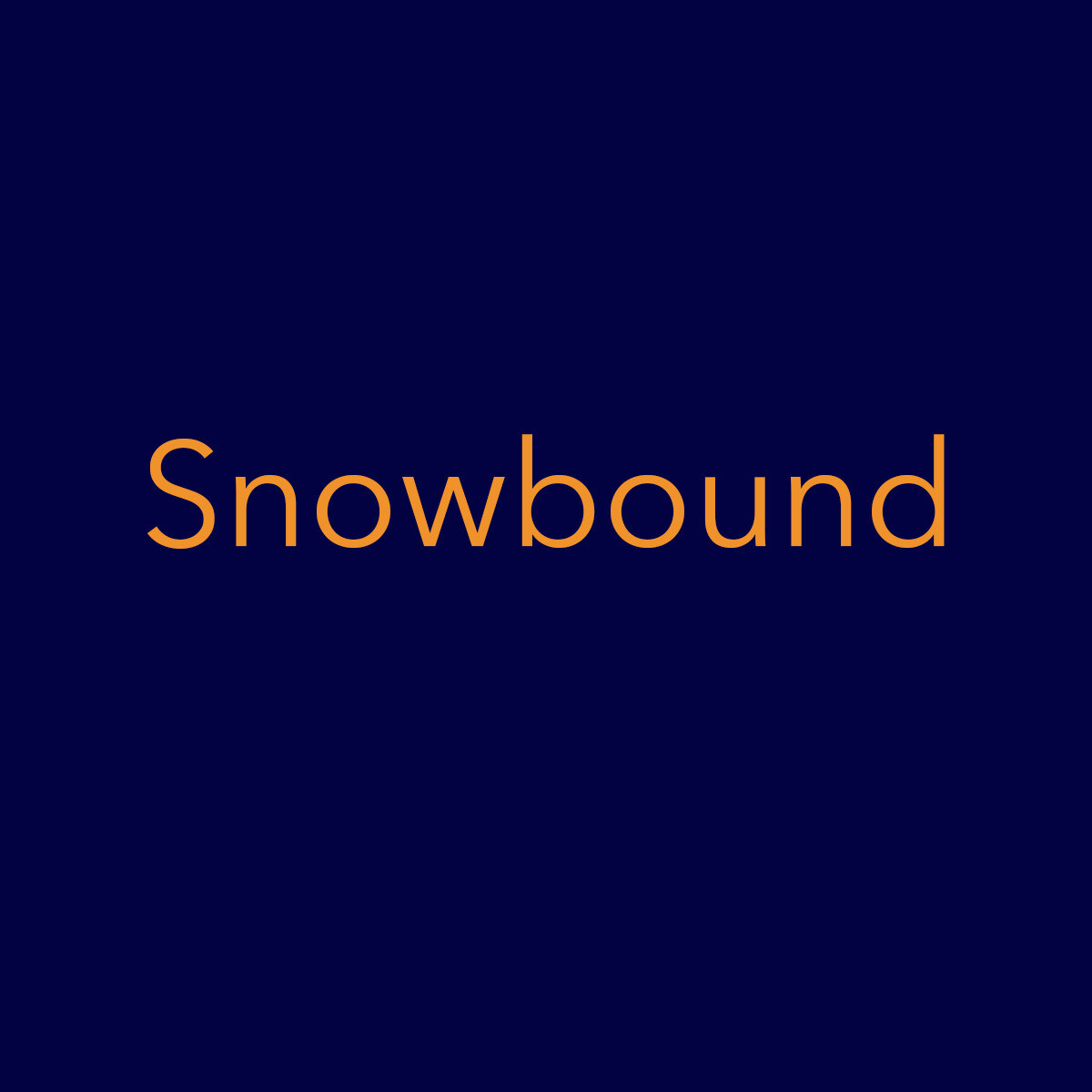 Snowbound