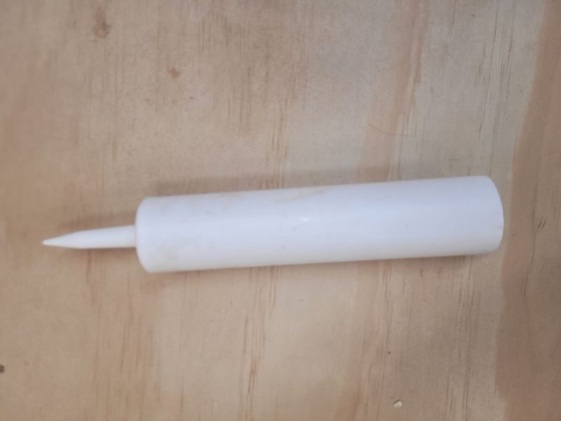 Fillable caulking tubes