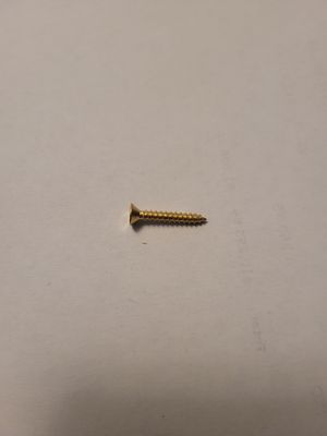 Brass screws