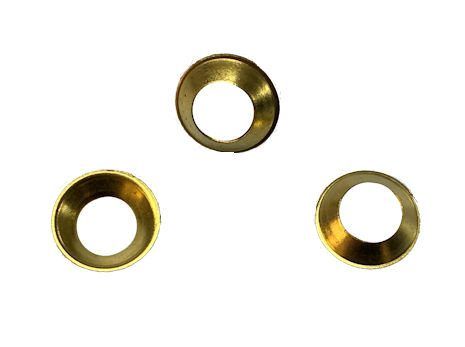 Brass cup washers #8