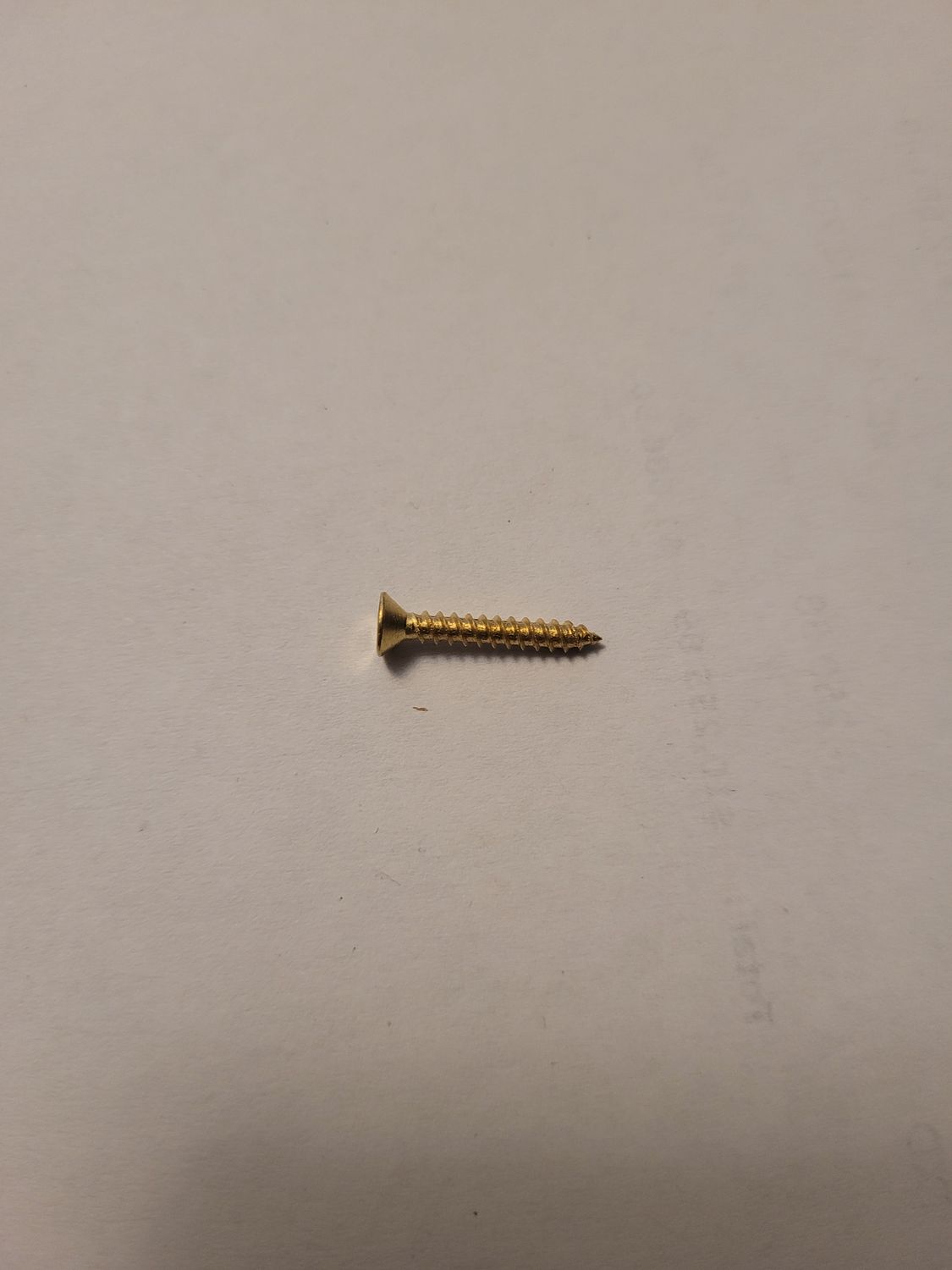 Brass screws 3/4 " ( #4 sq drive) (packs of 20)