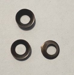 Bronze cup flush washer #8 Bronze cup flush washer #8