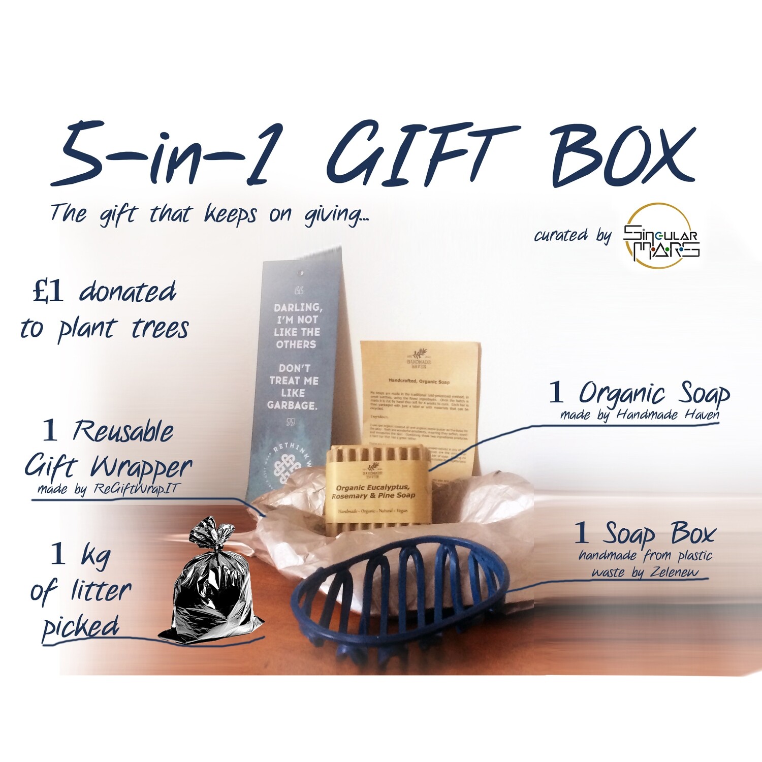 Eco-lover soap gift set