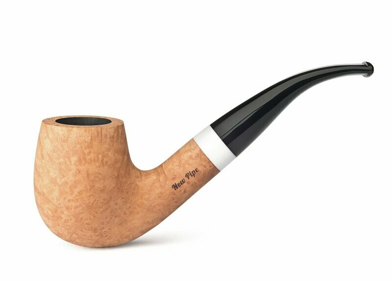 "NEU" New Pipe Set natur braune Pfeife "Wikinger" Sonderedition