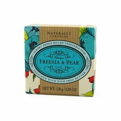 Naturally European Freesia & Pear Soap Bar
