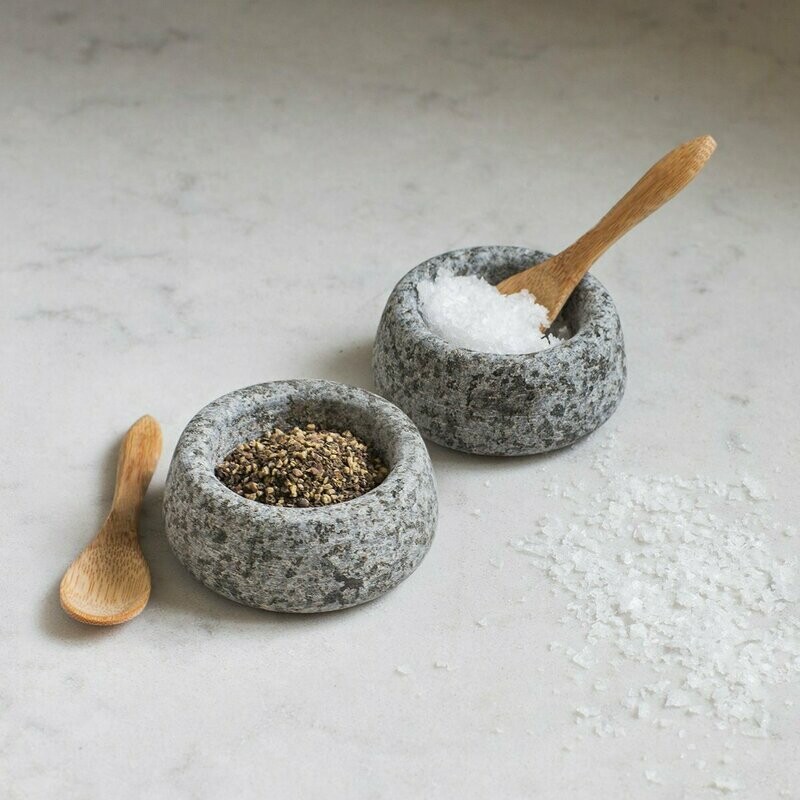 Garden Trading Granite Salt & Pepper Pots