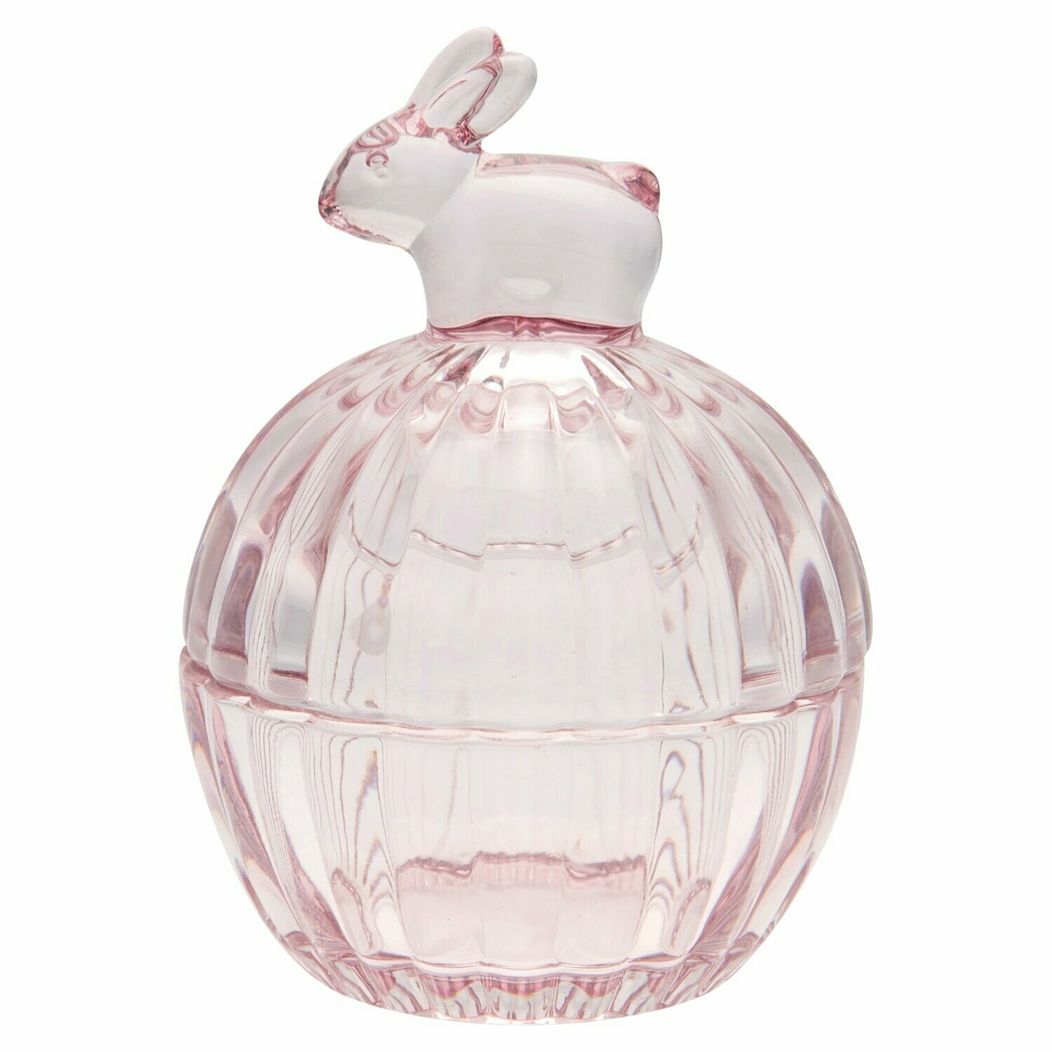 Glass Rabbit Jar