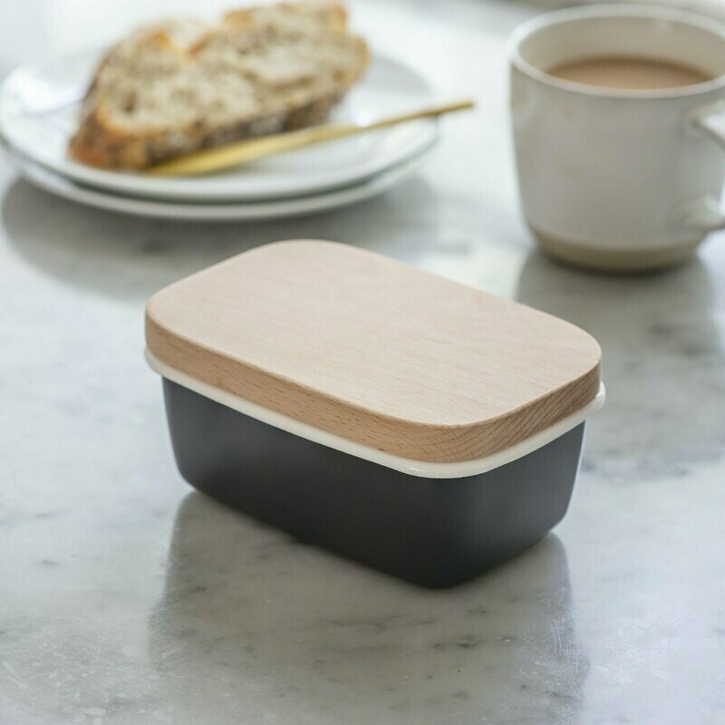 Garden Trading Enamel Butter Dish