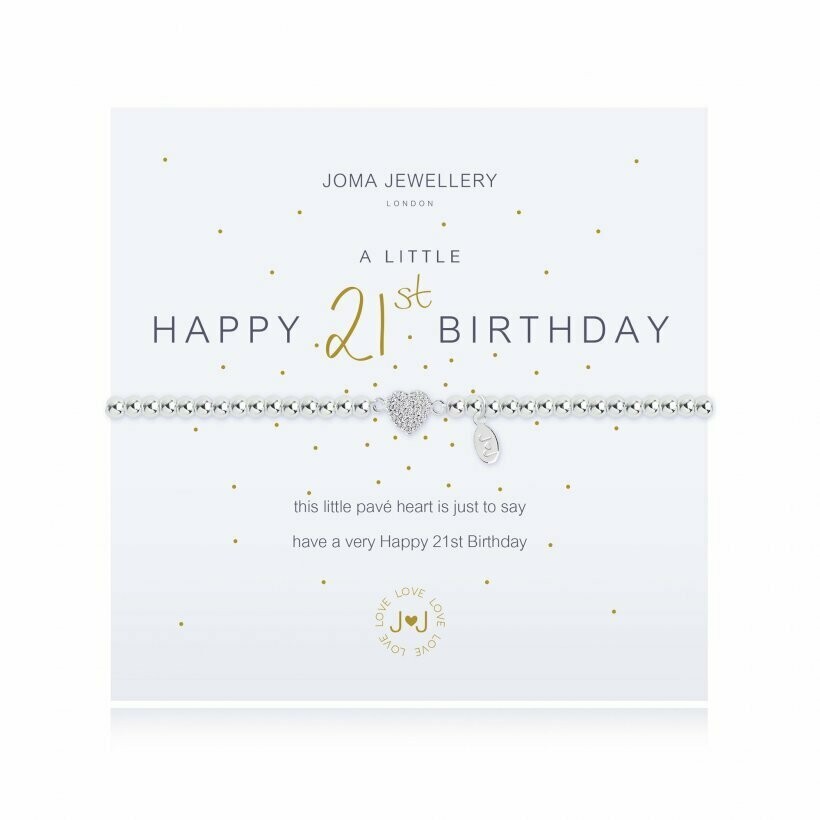 Joma Jewellery A Little Happy 21st Birthday