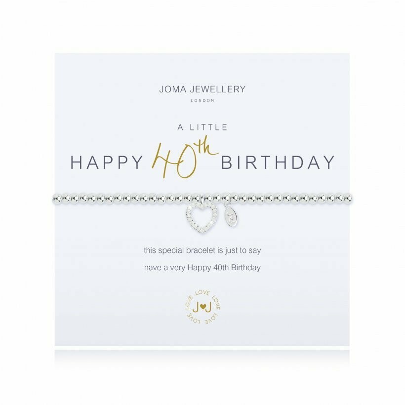 Joma Jewellery A Little Happy 40th Birthday