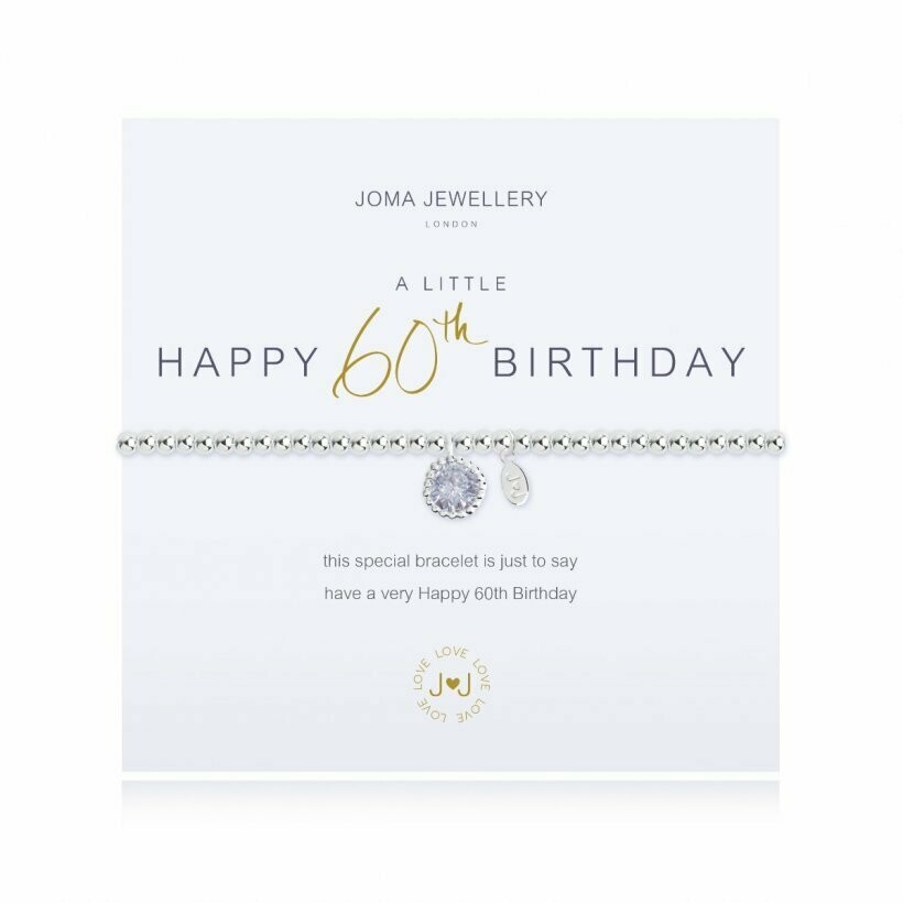Joma Jewellery A Little Happy 60th Birthday