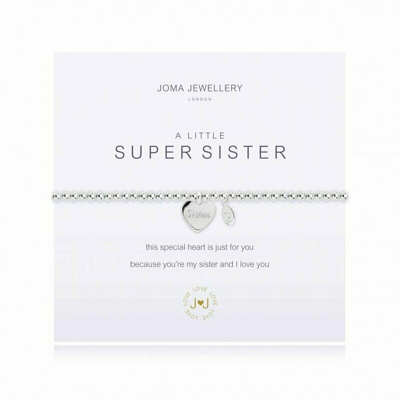Joma Jewellery A Little Super Sister Bracelet