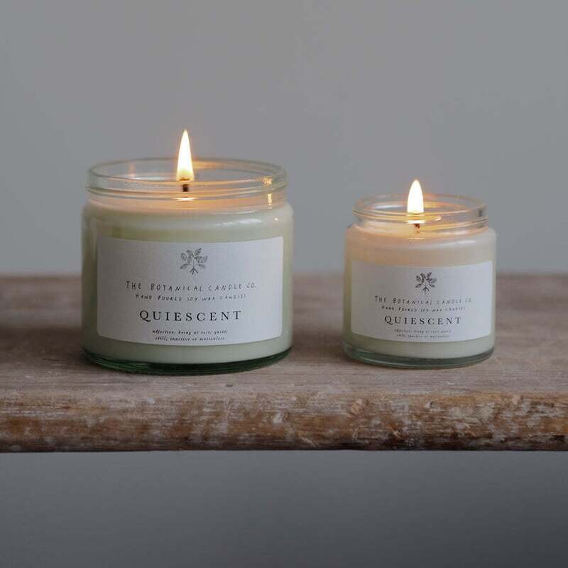 The Botanical Candle Co. Quiescent Soy Wax Candle