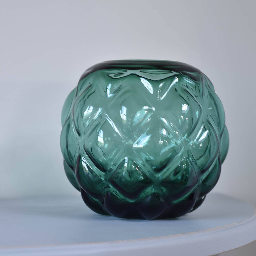 Brassica Glass Globe Vase