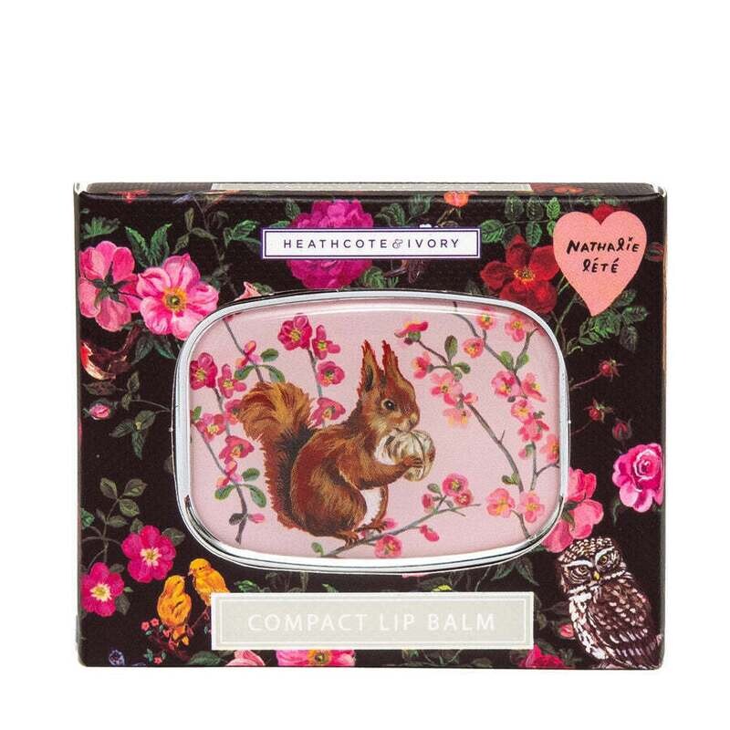 Nathalie Lete Forest Folk Compact Mirror Lip Balm