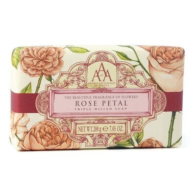 AAA Floral Rose Petal Wrapped Soap