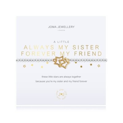 Joma Jewellery A Little Always My Sister Bracelet