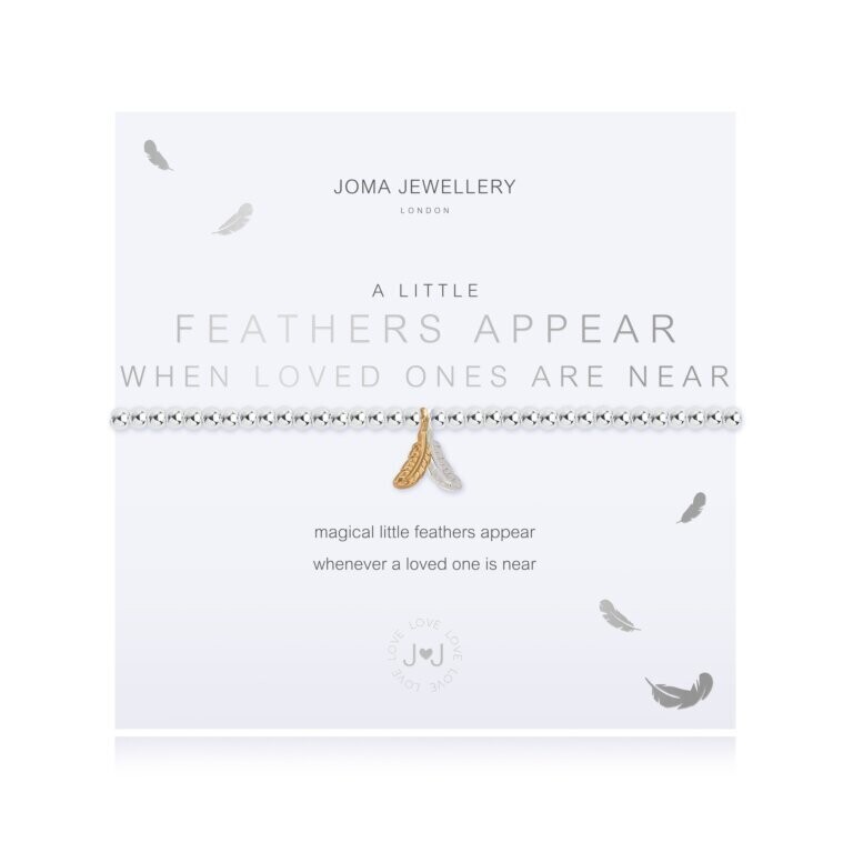 Joma Jewellery A Little Feathers Appear Bracelet