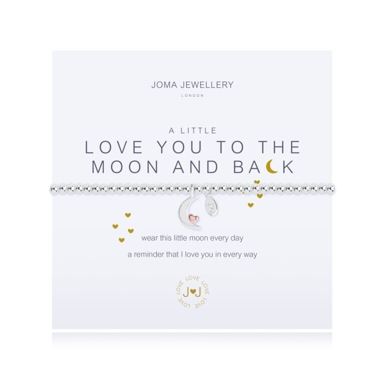 Joma Jewellery A Little Love You To The Moon Bracelet