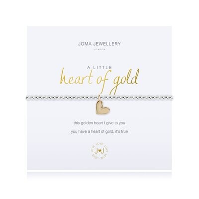 Joma Jewellery A Little Heart Of Gold Bracelet