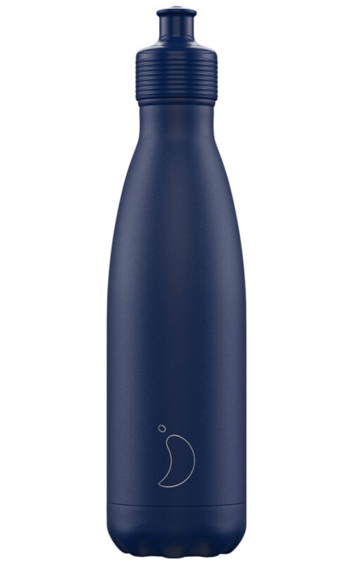 Chilly's Original Matte Blue Sports Bottle