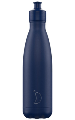 Chilly's Original Matte Blue Sports Bottle