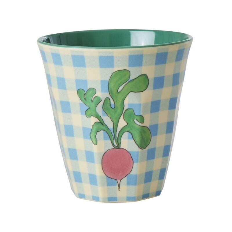 RicebyRice Radish Melamine Cup