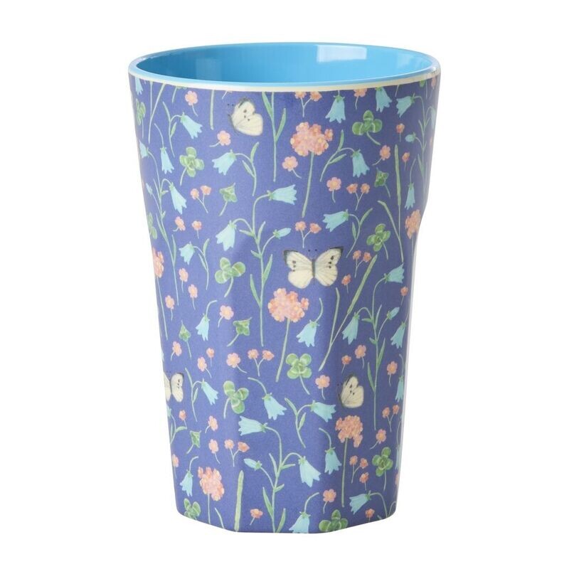 RicebyRice Butterfly Field Melamine Latte Cup