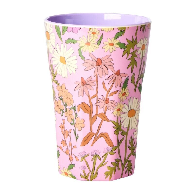 RicebyRice Daisy Dearest Melamine Latte Cup