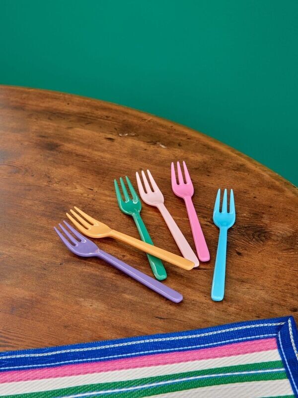 RicebyRice SS24 Set/6 Plain Forks